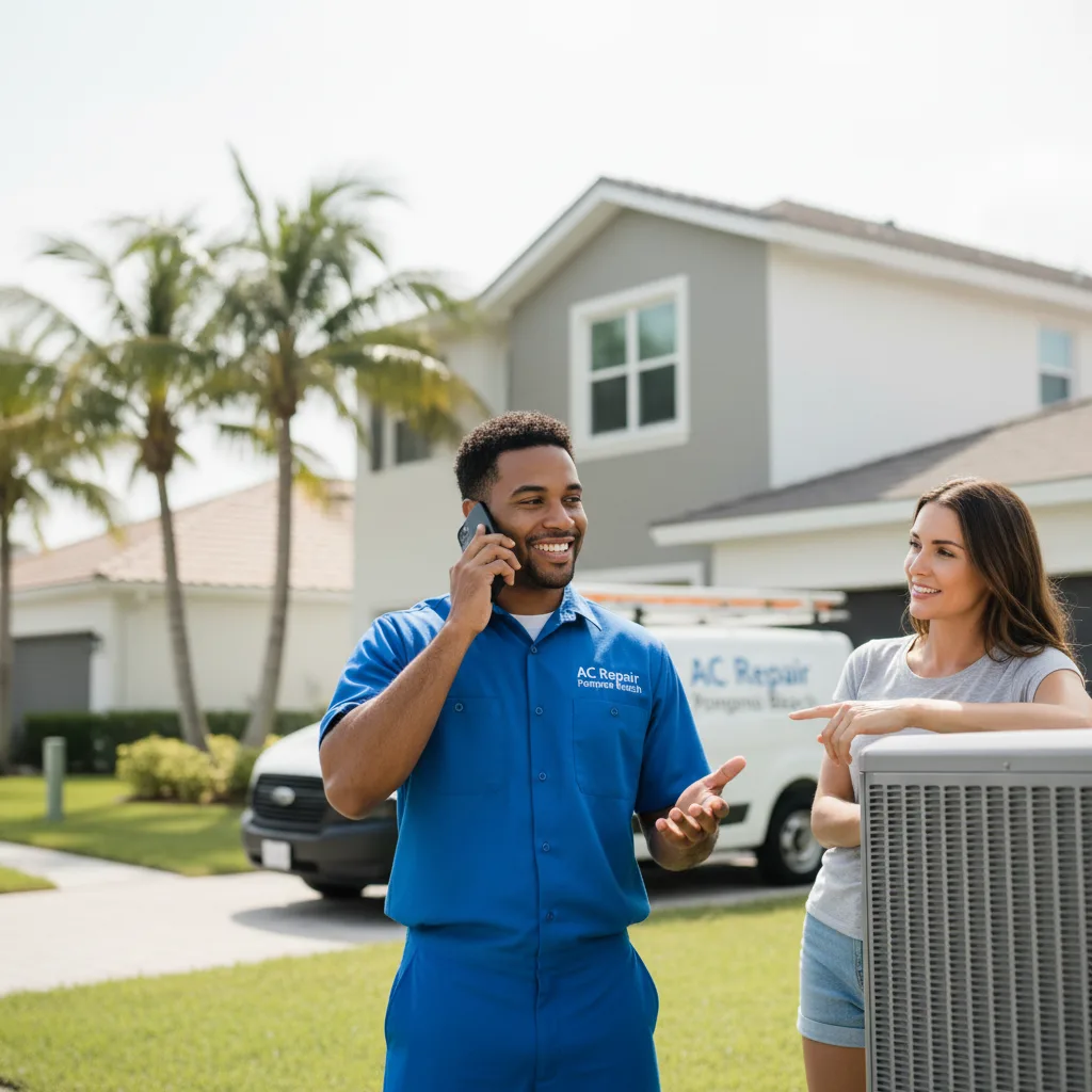 AC Repair Pompano Beach customer support in Frankenmuth